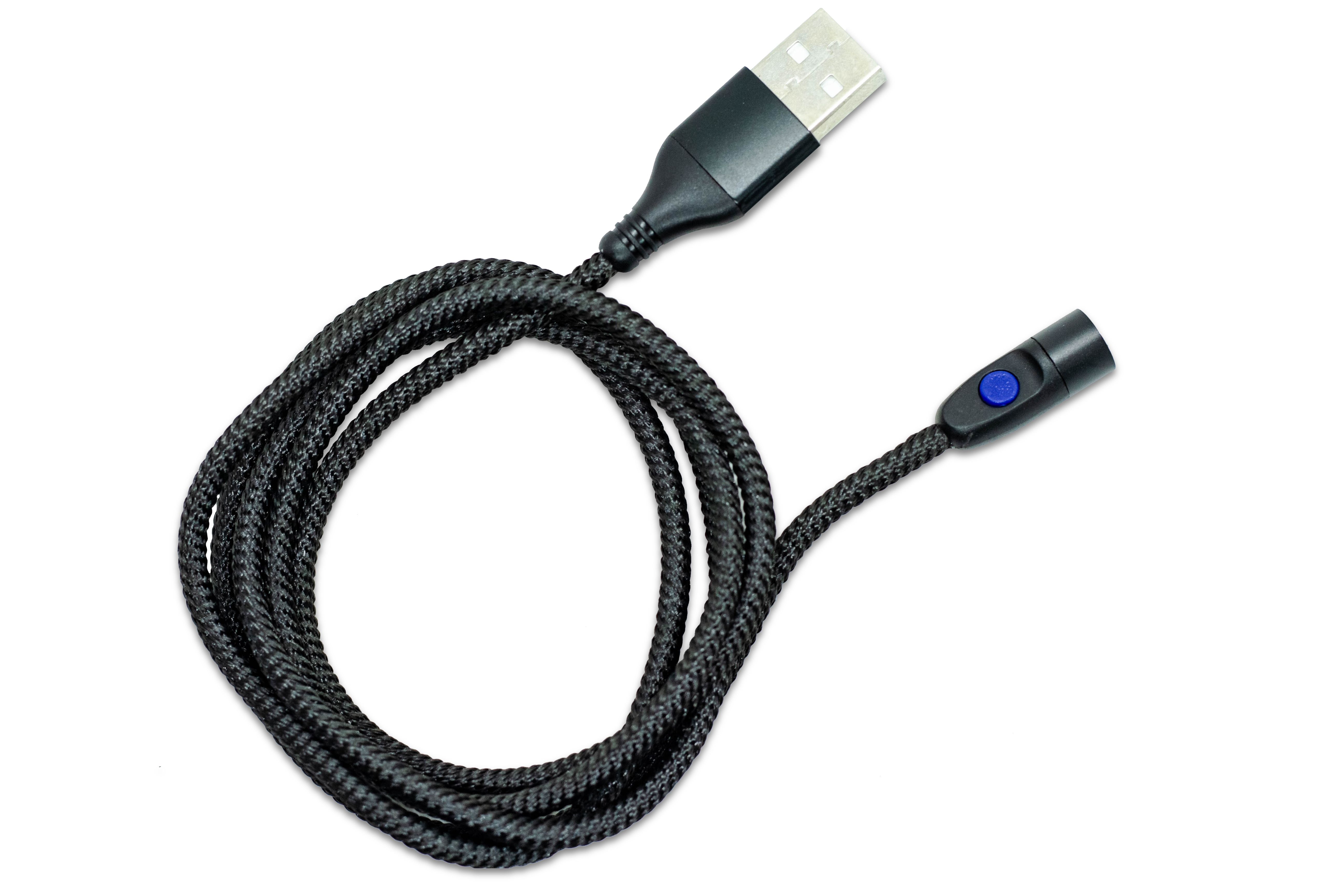 Round port micro data cable