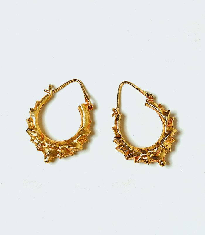 Gold Marwadi Ear Ring